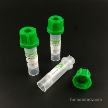 Microtainer micro blood collection tube Screw cap