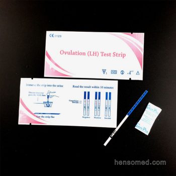 Ovulation LH test strips