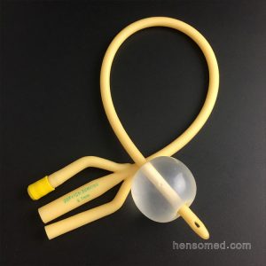 Latex Foley Balloon Catheter Three way