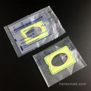 Disposable Pediatric Urine Collector Collection Bag in PE pack