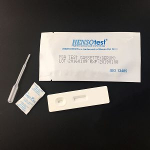 Prostate Specific Antigen PSA test cassette card device