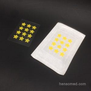 Acne Pimple Stickers yellow star