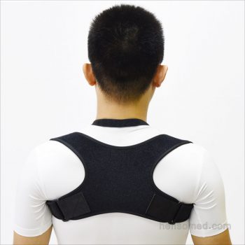 Adjustable Posture Corrector Support Back Brace for men