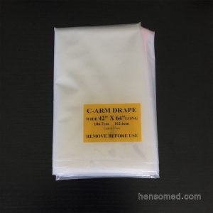 Disposable Sterile Medical Plastic C-Arm Cover Drape