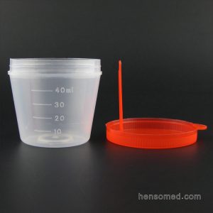 stool cup 40ml with graduation