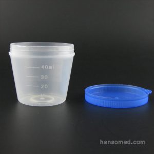 urine cup 40ml snap cap