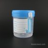 Urine container 90ml with sealed label